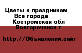 Цветы к праздникам  - Все города  »    . Костромская обл.,Волгореченск г.